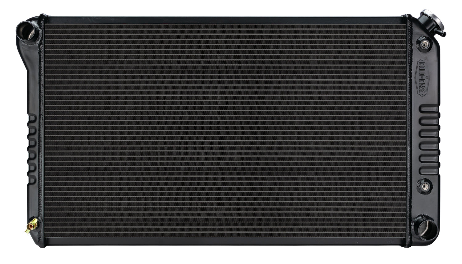 Cold Case Radiators 68-77 GM A Body Aluminum Radiator Automatic Black Night Rider Series Cold Case Radiators