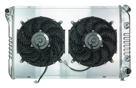 Cold Case Radiators 1984-1987 Buick Regal Grand National Aluminum Radiator Auto Transmission Dual 12 Inch Fans Cold Case Radiators