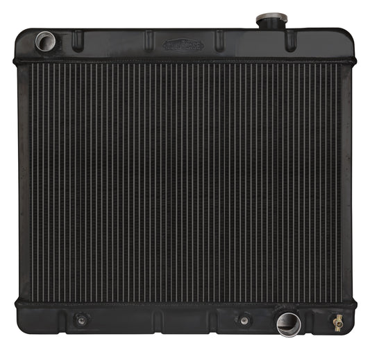 Cold Case Radiators 63-66 Chevy/GMC Pickup Truck Automatic Aluminum Radiator Black Night Rider Series Cold Case Radiators