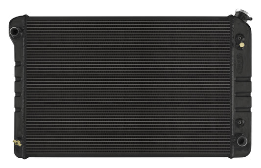 Cold Case Radiators 77-87 Chevy/GMC Pickup Truck Automatic 21 Inch Aluminum Radiator Black Night Rider Series Cold Case Radiators