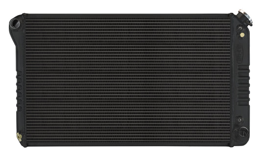Cold Case Radiators 67-76 Chevy GMC Pickup Truck Automatic Aluminum Radiator Black Night Rider Series Cold Case Radiators