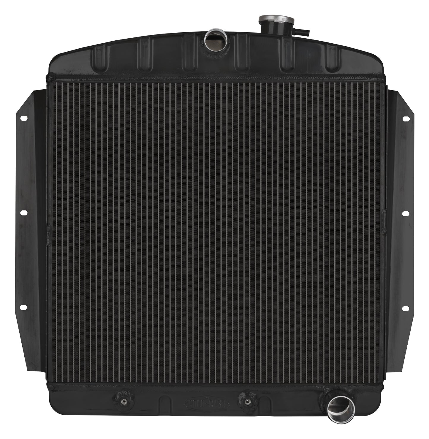 Cold Case Radiators 55-59 Chevy Truck Aluminum Radiator Black Night Rider Series Cold Case Radiators