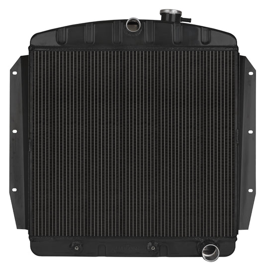 Cold Case Radiators 55-59 Chevy Truck Aluminum Radiator Black Night Rider Series Cold Case Radiators