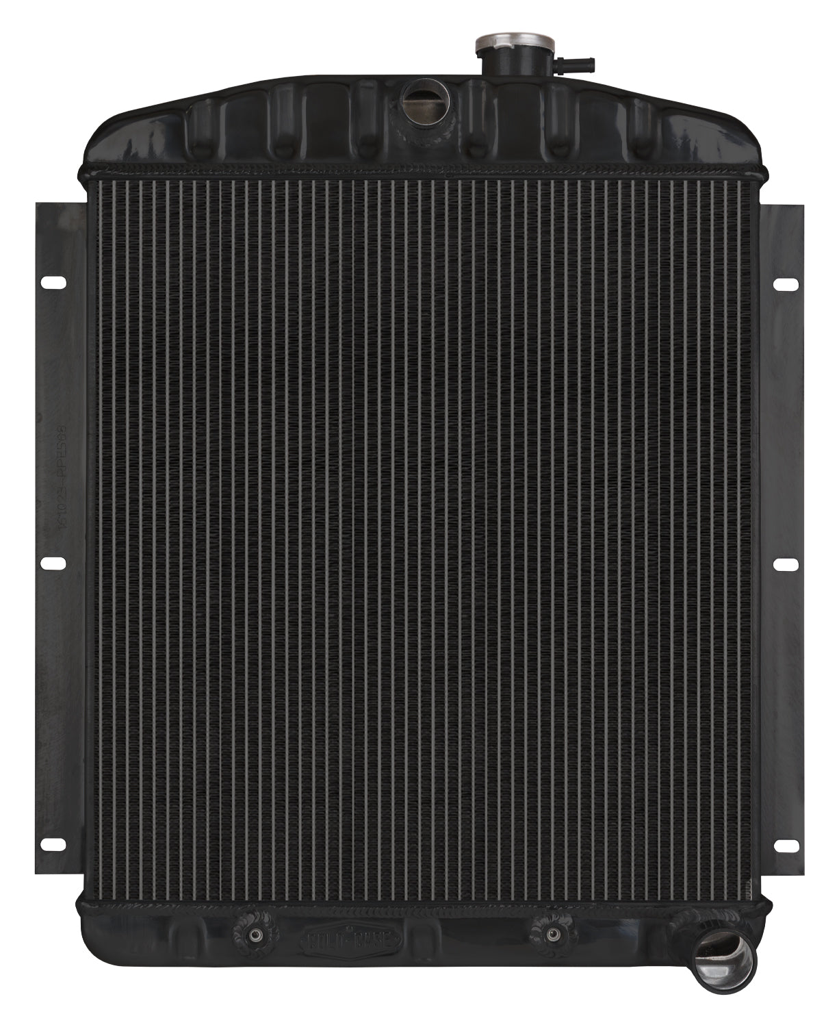 Cold Case Radiators 47-54 Chevy Truck Aluminum Radiator Black Night Rider Series Cold Case Radiators
