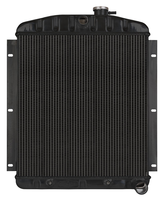 Cold Case Radiators 47-54 Chevy Truck Aluminum Radiator Black Night Rider Series Cold Case Radiators