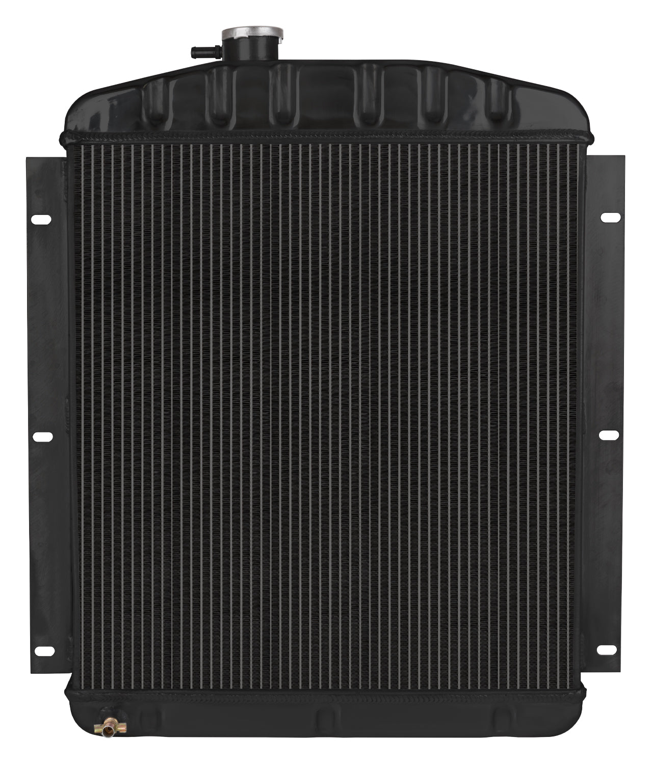 Cold Case Radiators 47-54 Chevy Truck Aluminum Radiator Black Night Rider Series Cold Case Radiators