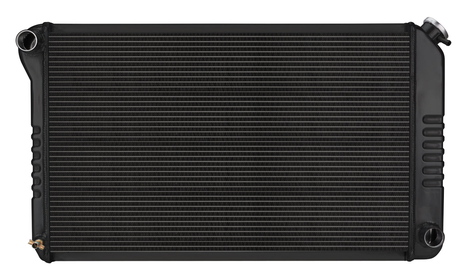 Cold Case Radiators 70-81 Firebird Manual Aluminum Radiator Black Night Rider Series Cold Case Radiators