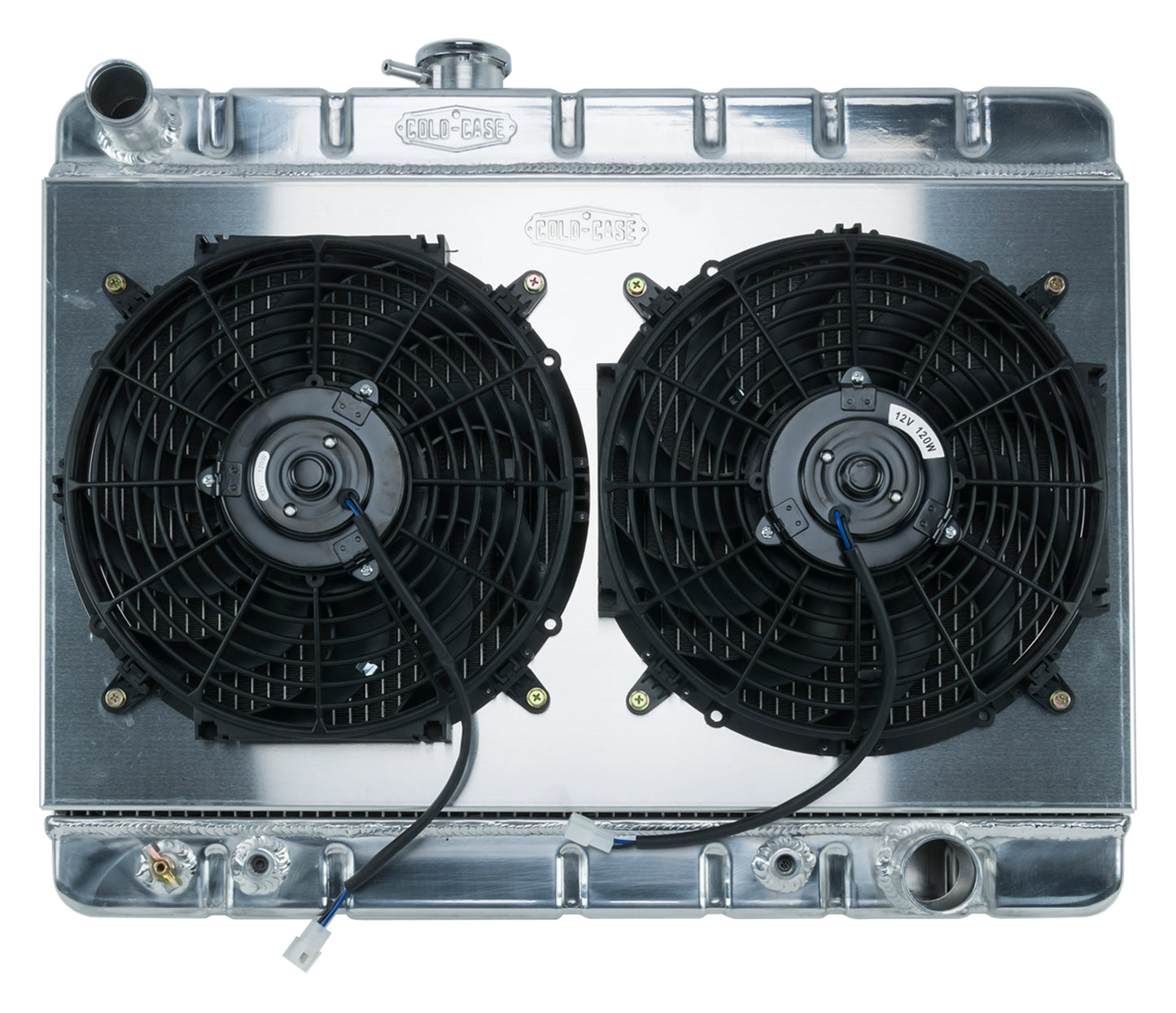 Cold Case Radiators 66-67 GTO Aluminum Radiator W/AC Cold Case Radiators