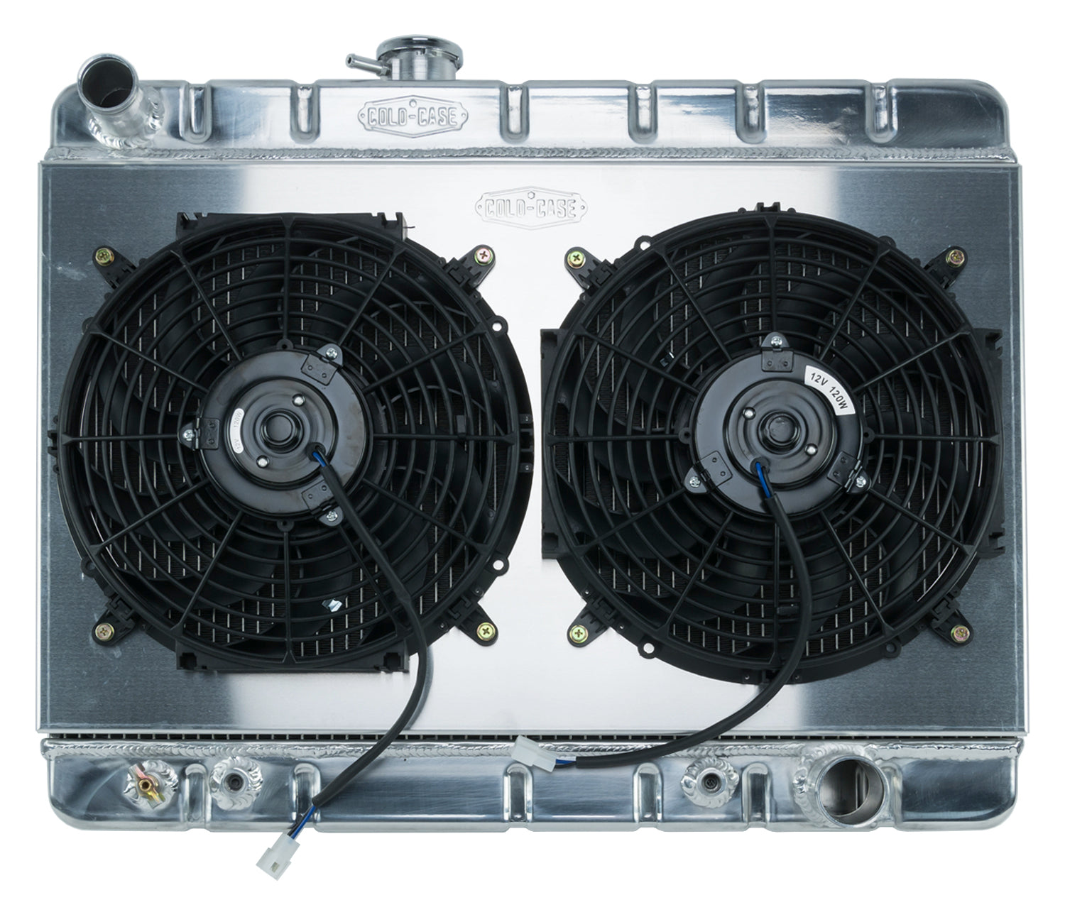 Cold Case Radiators 66-67 GTO Aluminum Radiator W/AC Cold Case Radiators