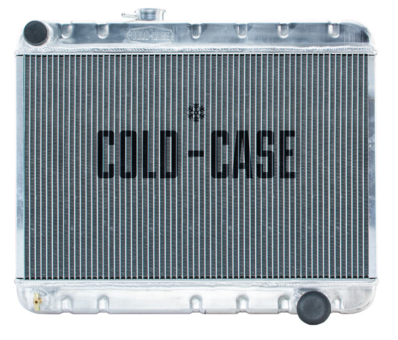 Cold Case Radiators 66-67 GTO Aluminum Radiator W/AC Cold Case Radiators
