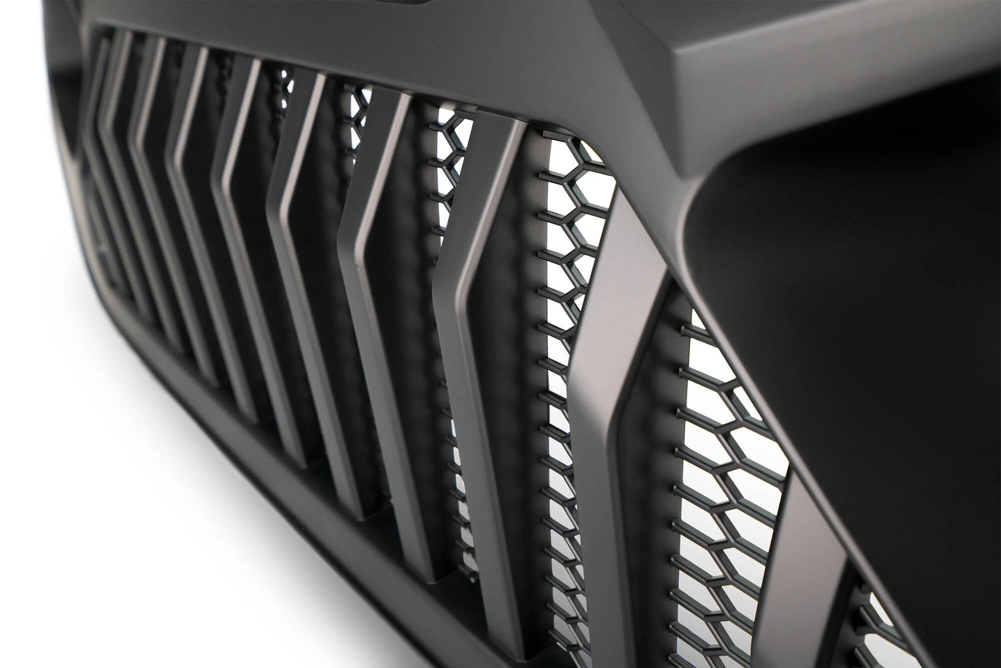 2018 2025 Jeep Gladiator JT Replacement Grille Black DV8 Offroad-11