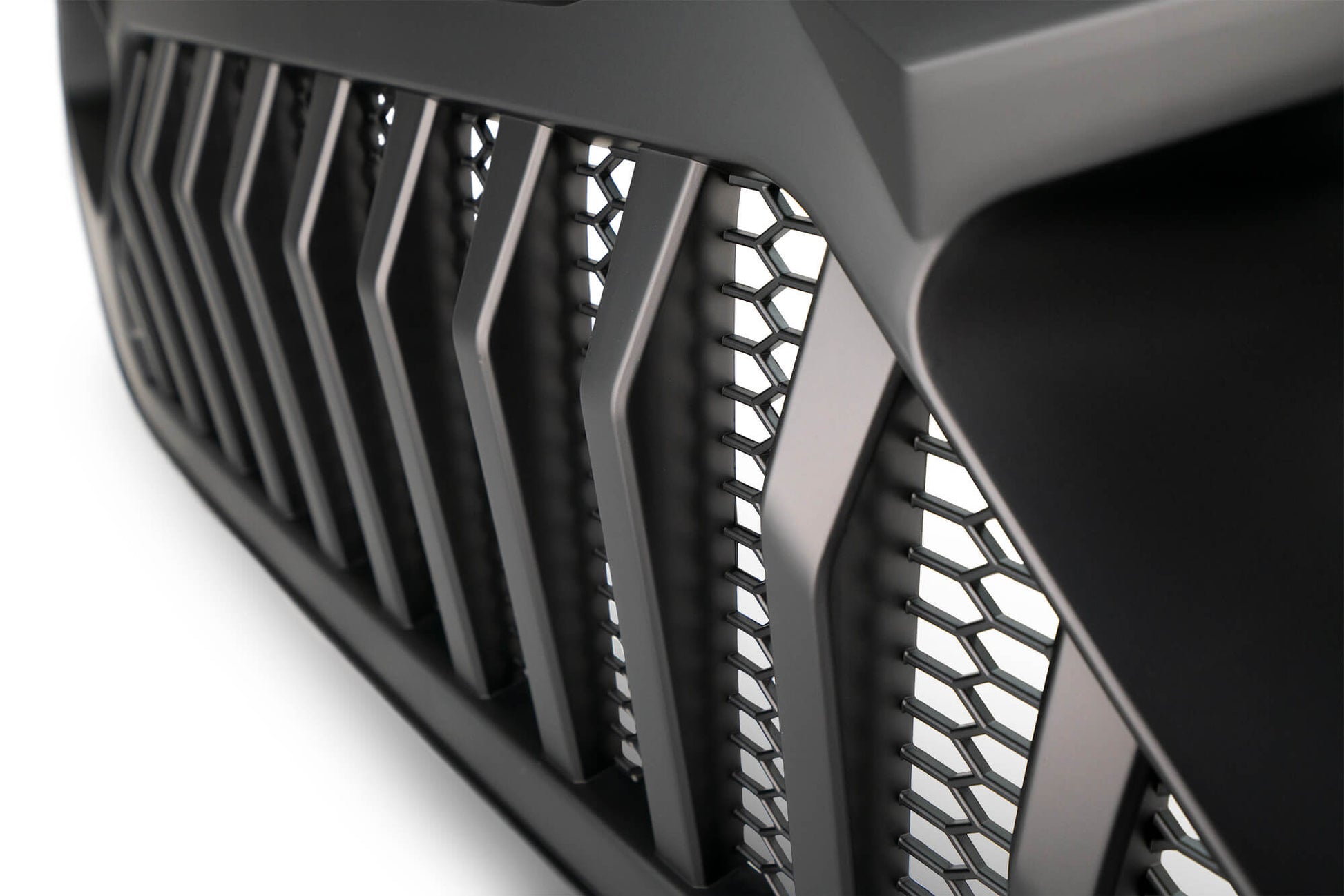 2018 2025 Jeep Gladiator JT Replacement Grille Black DV8 Offroad-11