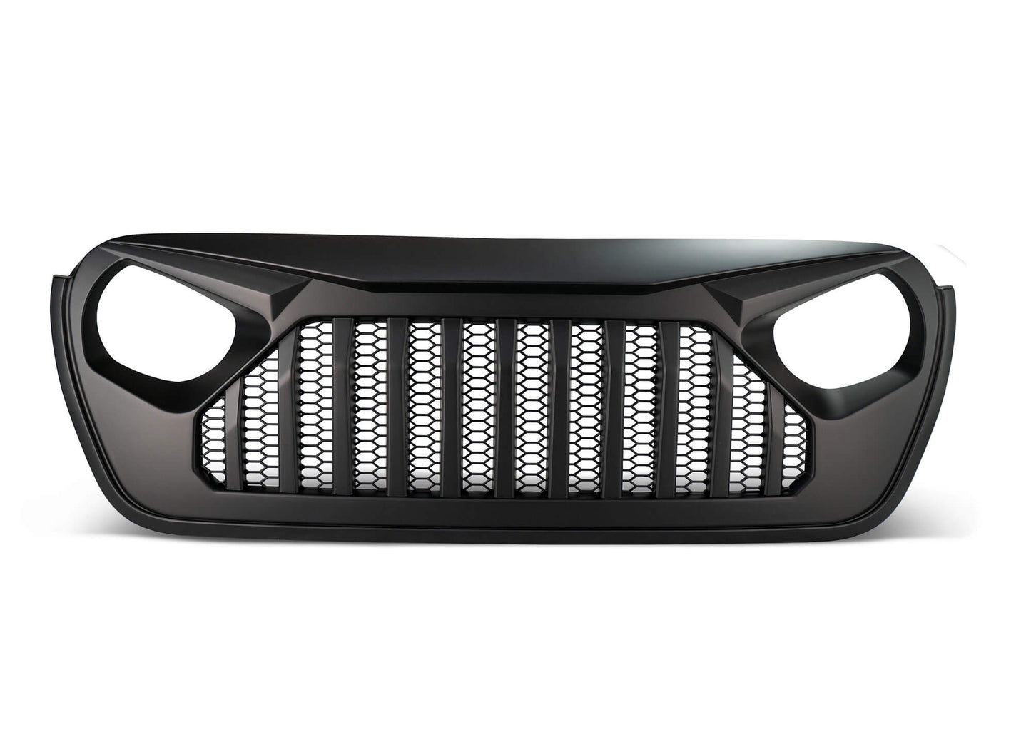2018 2025 Jeep Gladiator JT Replacement Grille Black DV8 Offroad-7