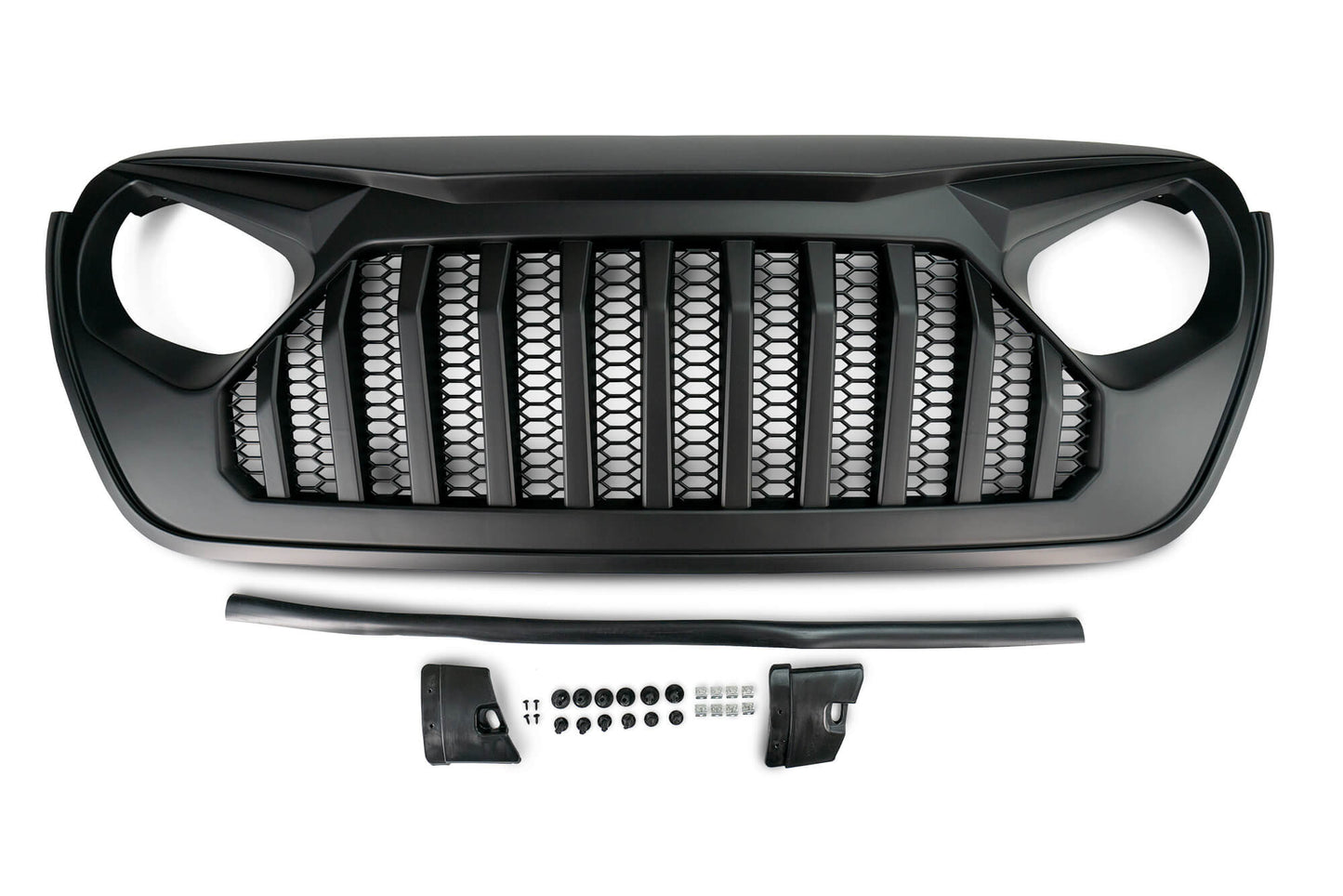 2018 2025 Jeep Gladiator JT Replacement Grille Black DV8 Offroad-8