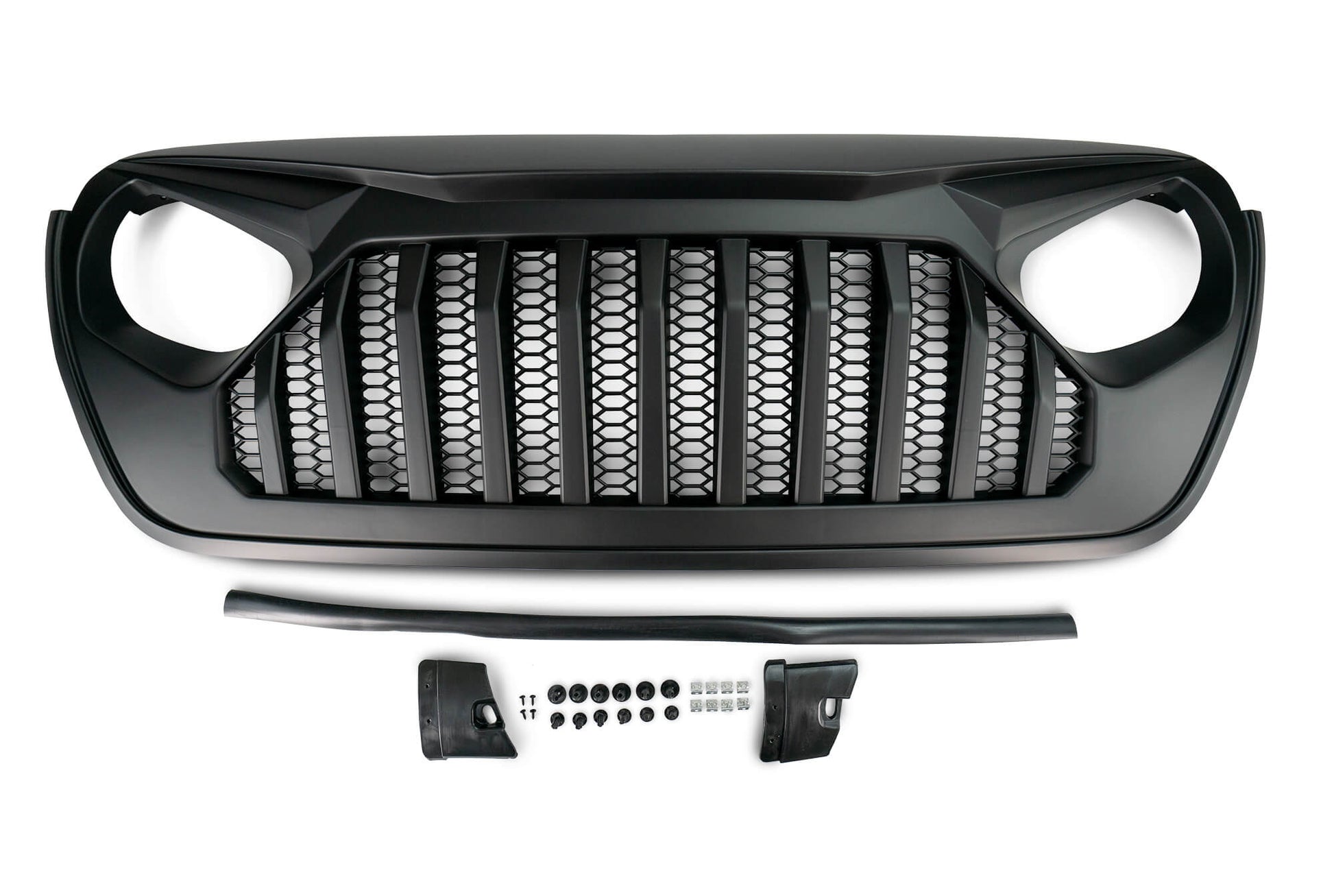 2018 2025 Jeep Gladiator JT Replacement Grille Black DV8 Offroad-8