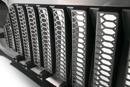 2018 2025 Jeep Gladiator JT Replacement Grille Black DV8 Offroad-10