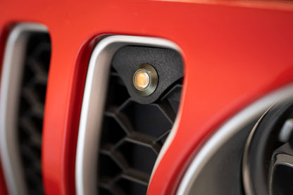 2018 2025 Jeep Wrangler JL JLU Gladiator JT Amber Grille Lights DV8 Offroad-3