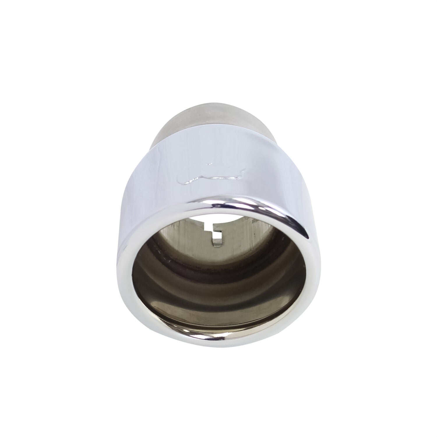 Stainless Steel Exhaust Tip 6 Inch Inlet Size: 2.0 Inch Outlet Size: 3.0 Inch Polished Stainless Steel Go Rhino-2