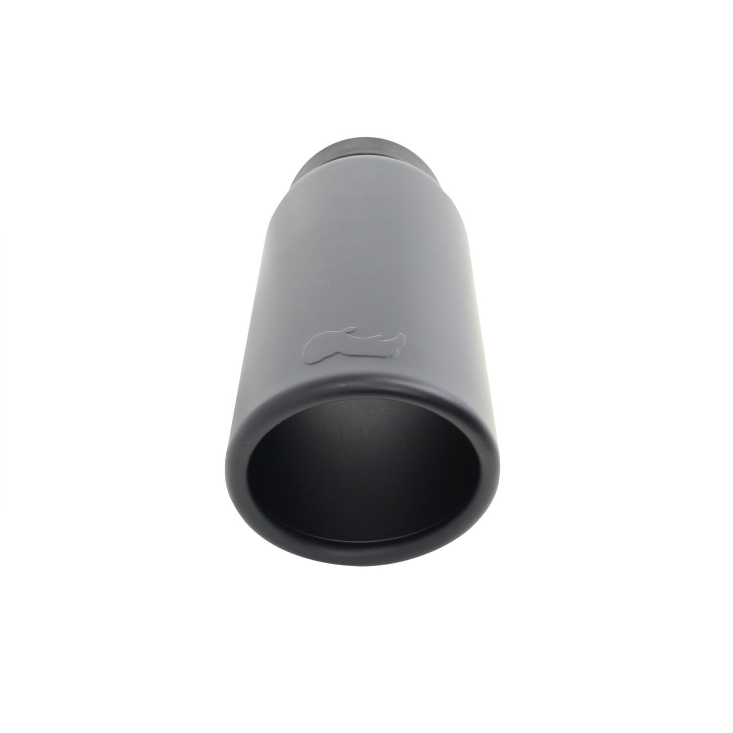 Black Powder Coated Stainless Steel Exhaust Tip 14 Inch Inlet Size: 3.0 Inch Outlet Size: 4.0 Inch Textured Black Go Rhino-3