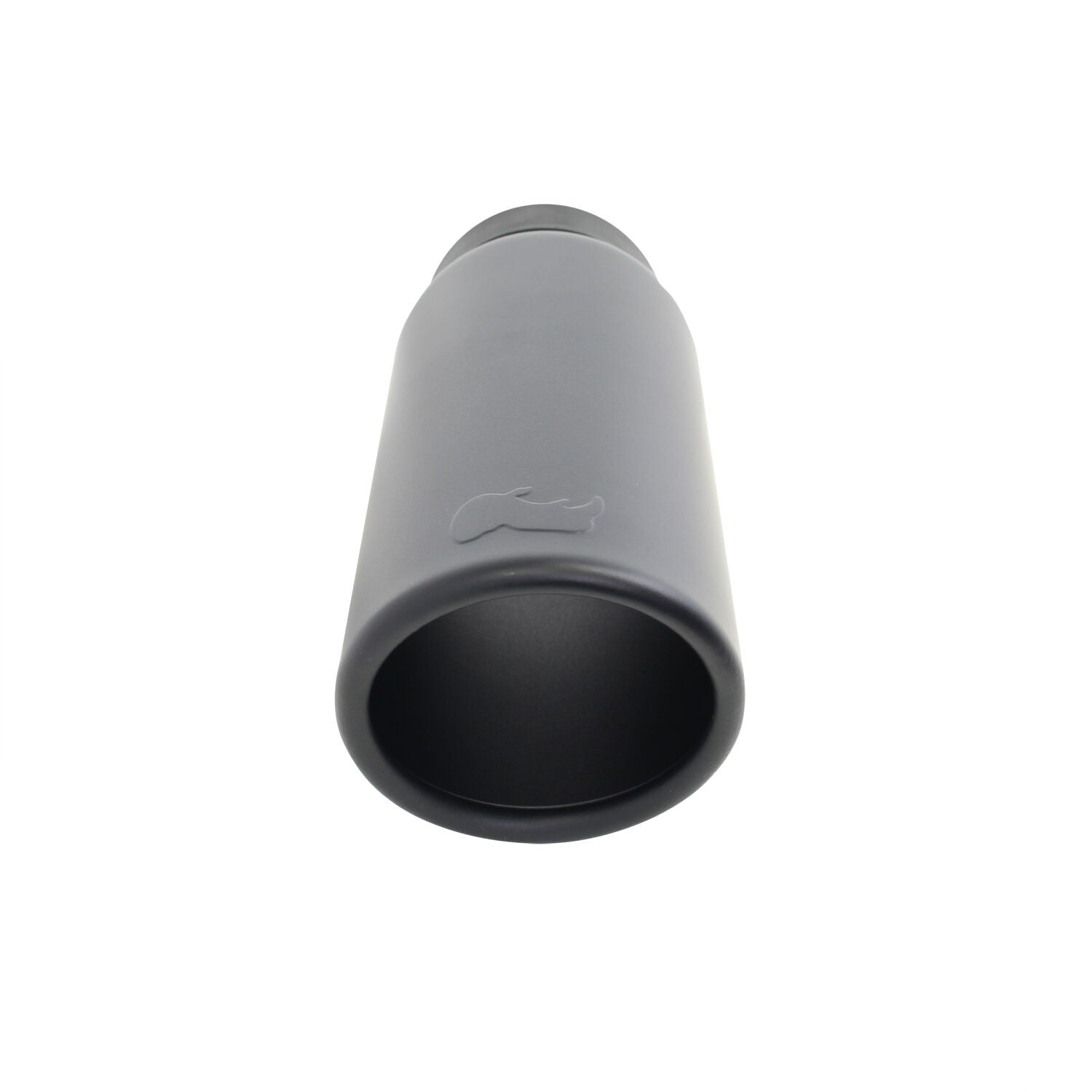 Black Powder Coated Stainless Steel Exhaust Tip 14 Inch Inlet Size: 3.0 Inch Outlet Size: 4.0 Inch Textured Black Go Rhino-3