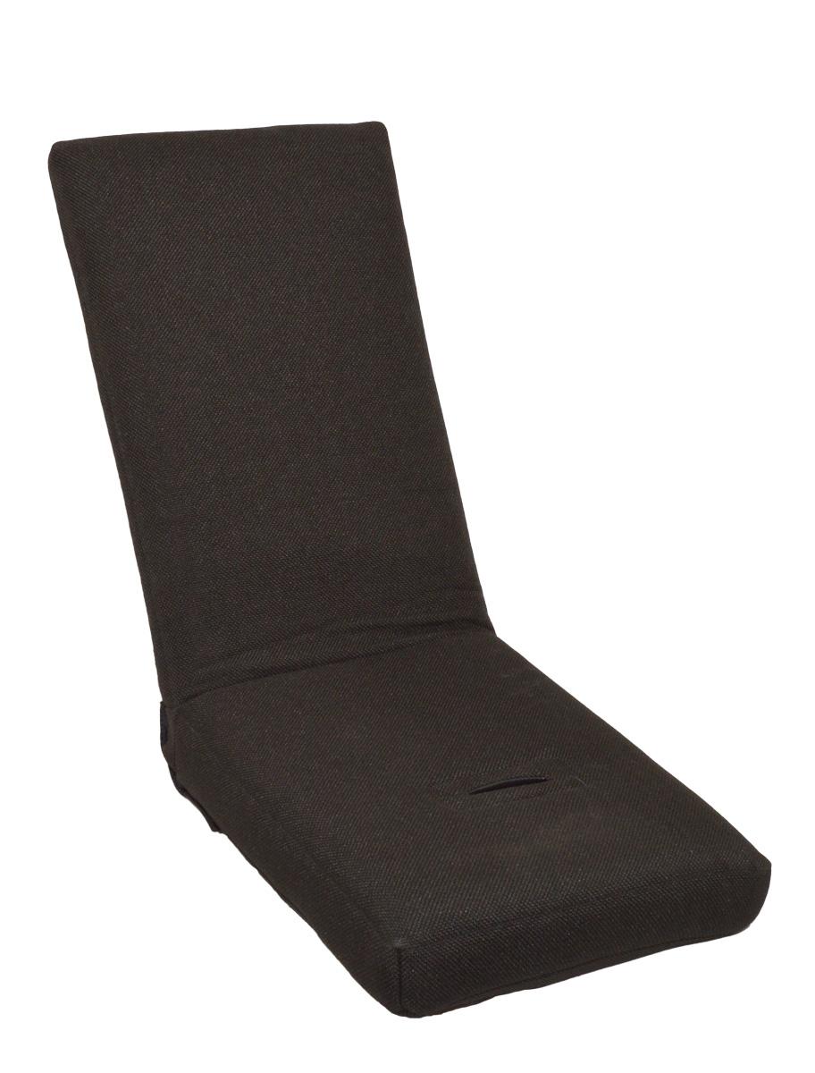 Booster Cushion Bottom and Back 3X2 inch Black PRP Seats