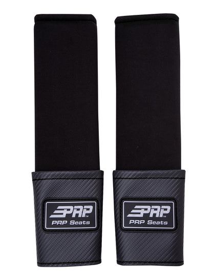 Seatbelt Pads w/ Pocket Black Trim PRP Seats-5