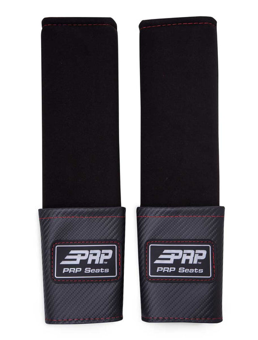 Seatbelt Pads w/ Pocket Black Trim PRP Seats