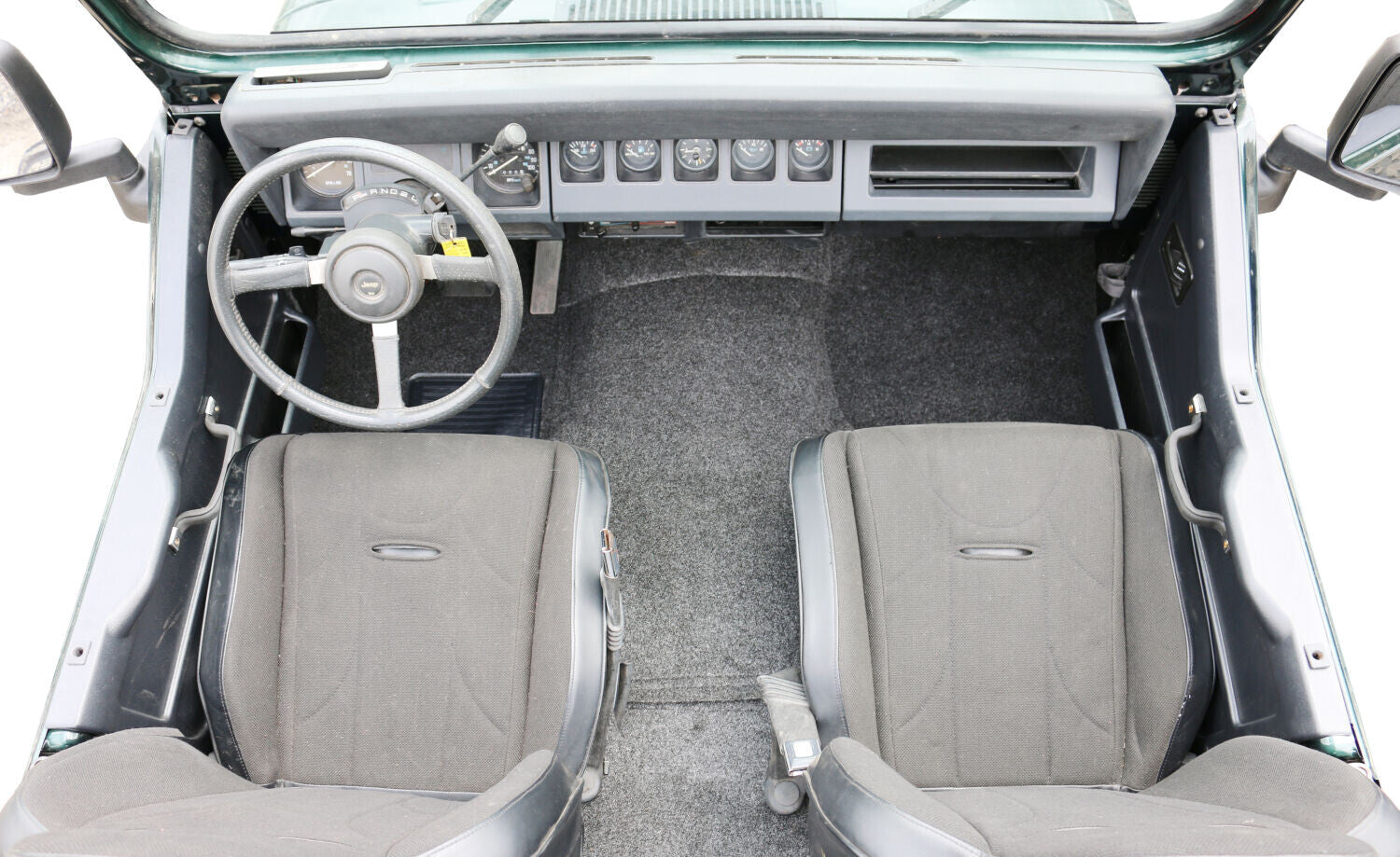 Guardian Comfort Jeep Liner Grey 76-95 Jeep CJ7 / Jeep Wrangler Husky Liners-1