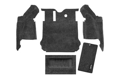 Guardian Comfort Jeep Liner Grey 07-10 Jeep Wrangler 2 Door Rear Husky Liners-1