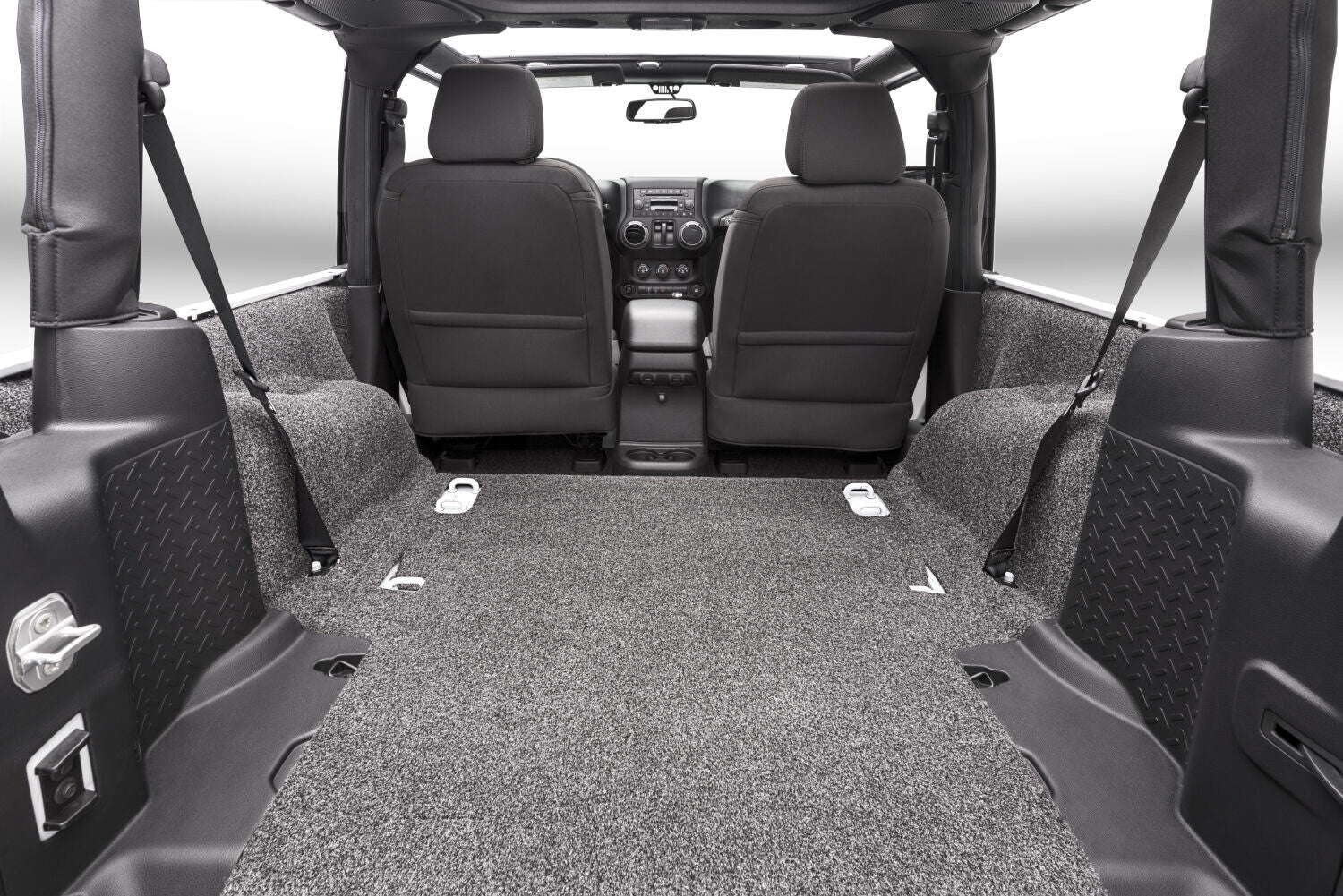Guardian Comfort Jeep Liner Grey 11-17 Jeep Wrangler 2 Door Rear Husky Liners-1