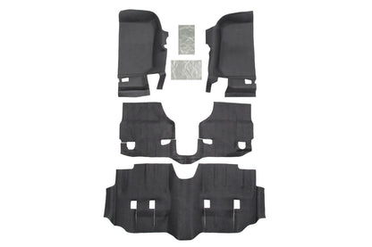 Guardian Impact Jeep Liner Grey 07-17 Jeep Wrangler Unlimited X 4 Door / Jeep Wrangler Unlimited Rubicon 4 Door and More Front Husky Liners