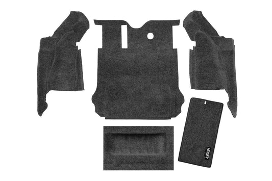 Guardian Impact Jeep Liner Grey 07-10 Jeep Wrangler 2 Door Rear Husky Liners