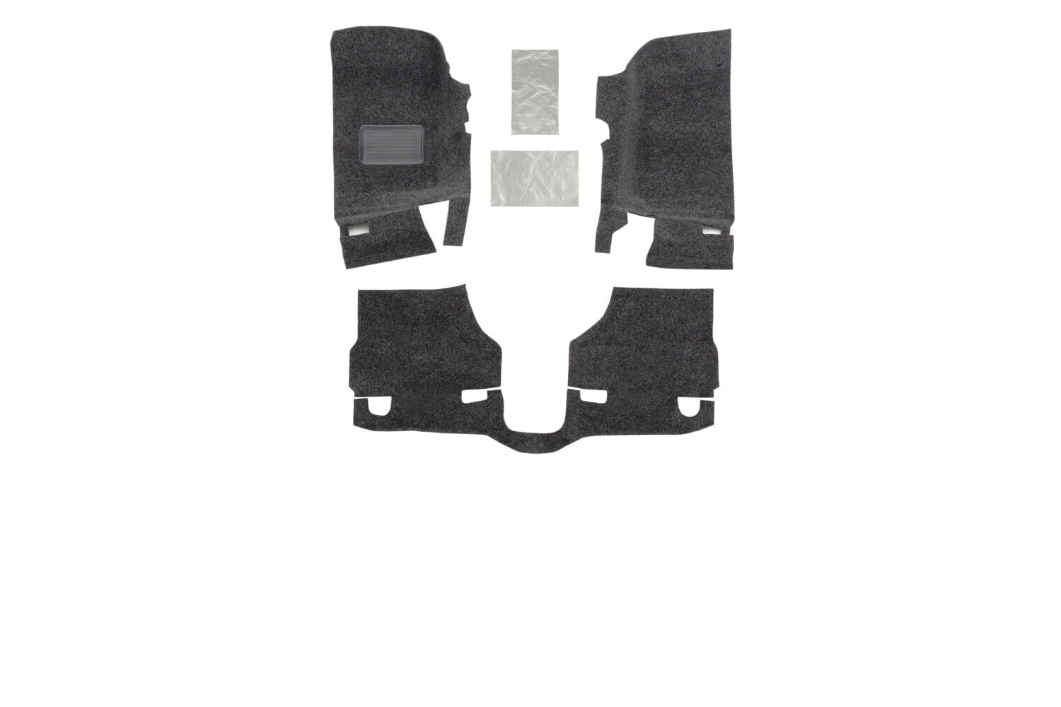 Guardian Impact Jeep Liner Grey 11-17 Jeep Wrangler 2 Door Front Husky Liners