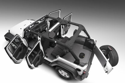 Guardian Impact Jeep Liner Grey 11-17 Jeep Wrangler Unlimited 70th Anniversary 4 Door / Jeep Wrangler Sport 2 Door and More Rear Husky Liners-1