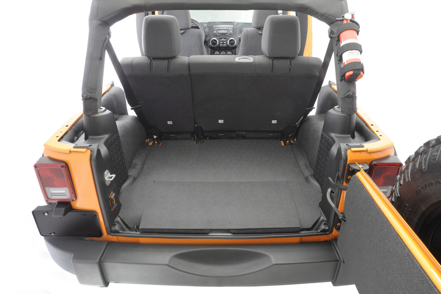 Guardian Impact Jeep Liner Grey 11-17 Jeep Wrangler Unlimited 70th Anniversary 4 Door / Jeep Wrangler Sport 2 Door and More Rear Husky Liners-3