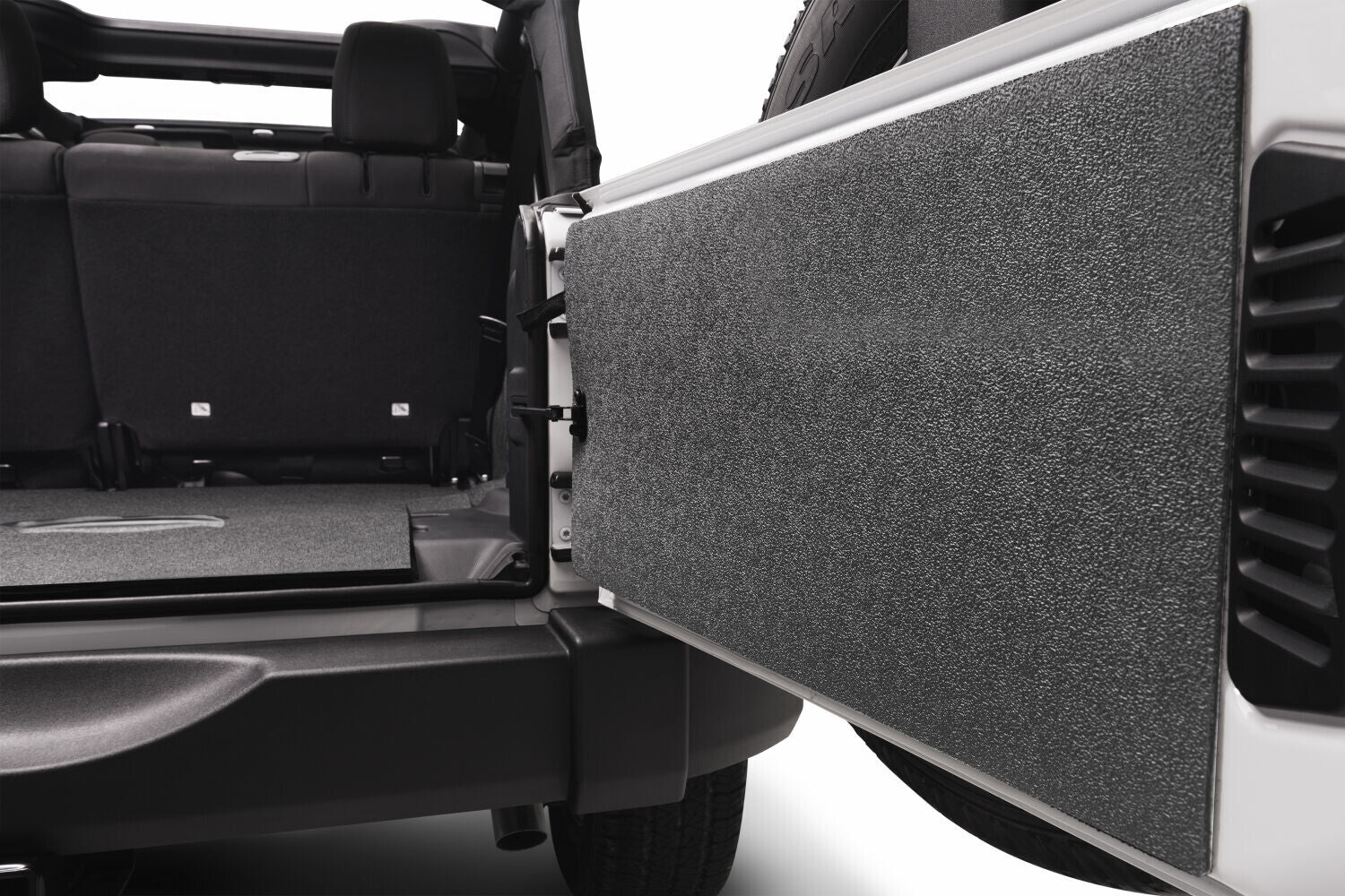 Guardian Impact Jeep Tailgate Liner Grey 07-17 Jeep Wrangler Unlimited X 4 Door / Jeep Wrangler X 2 Door and More Husky Liners