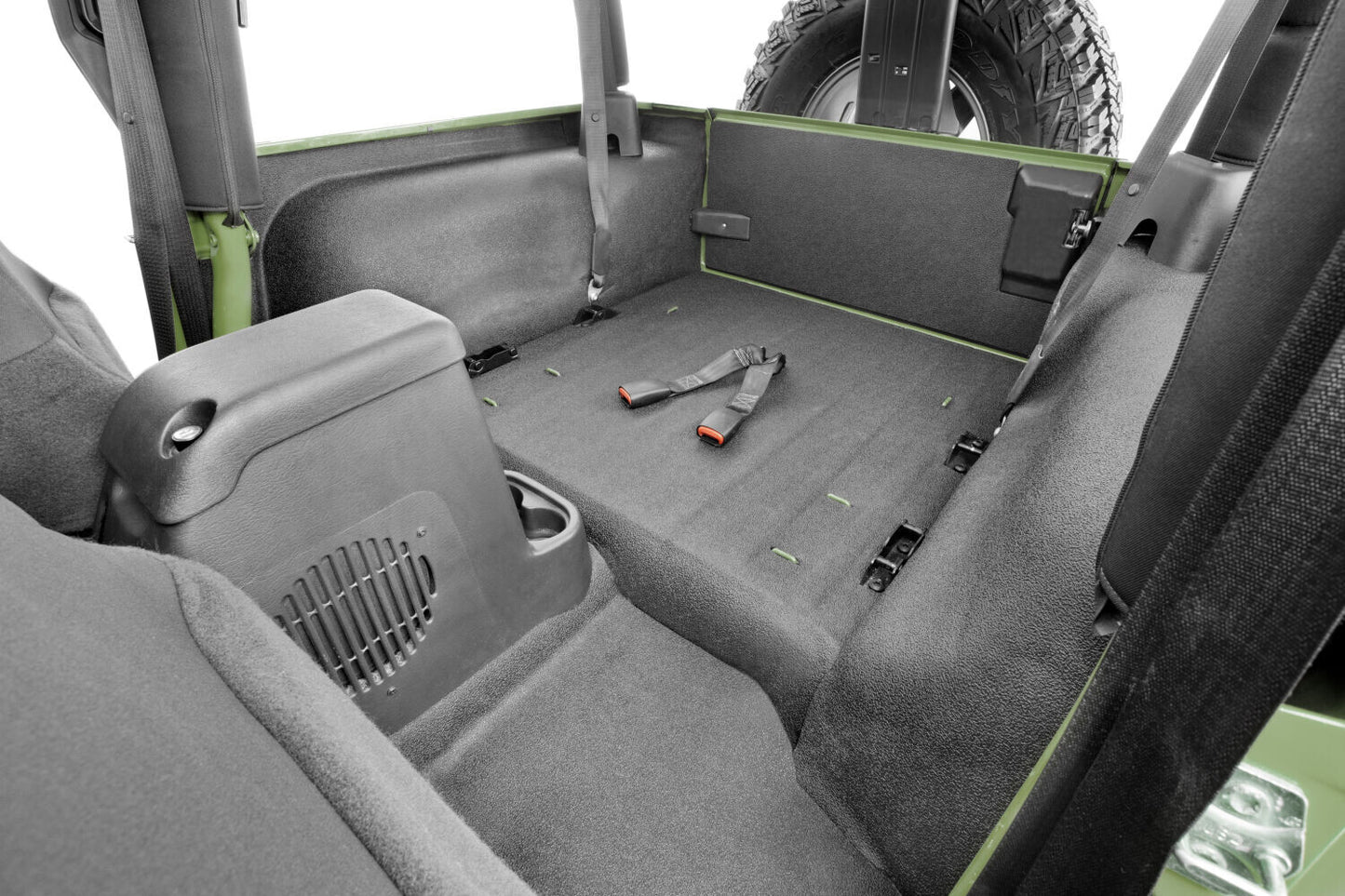 Guardian Impact Jeep Liner Grey 97-06 Jeep Wrangler Husky Liners