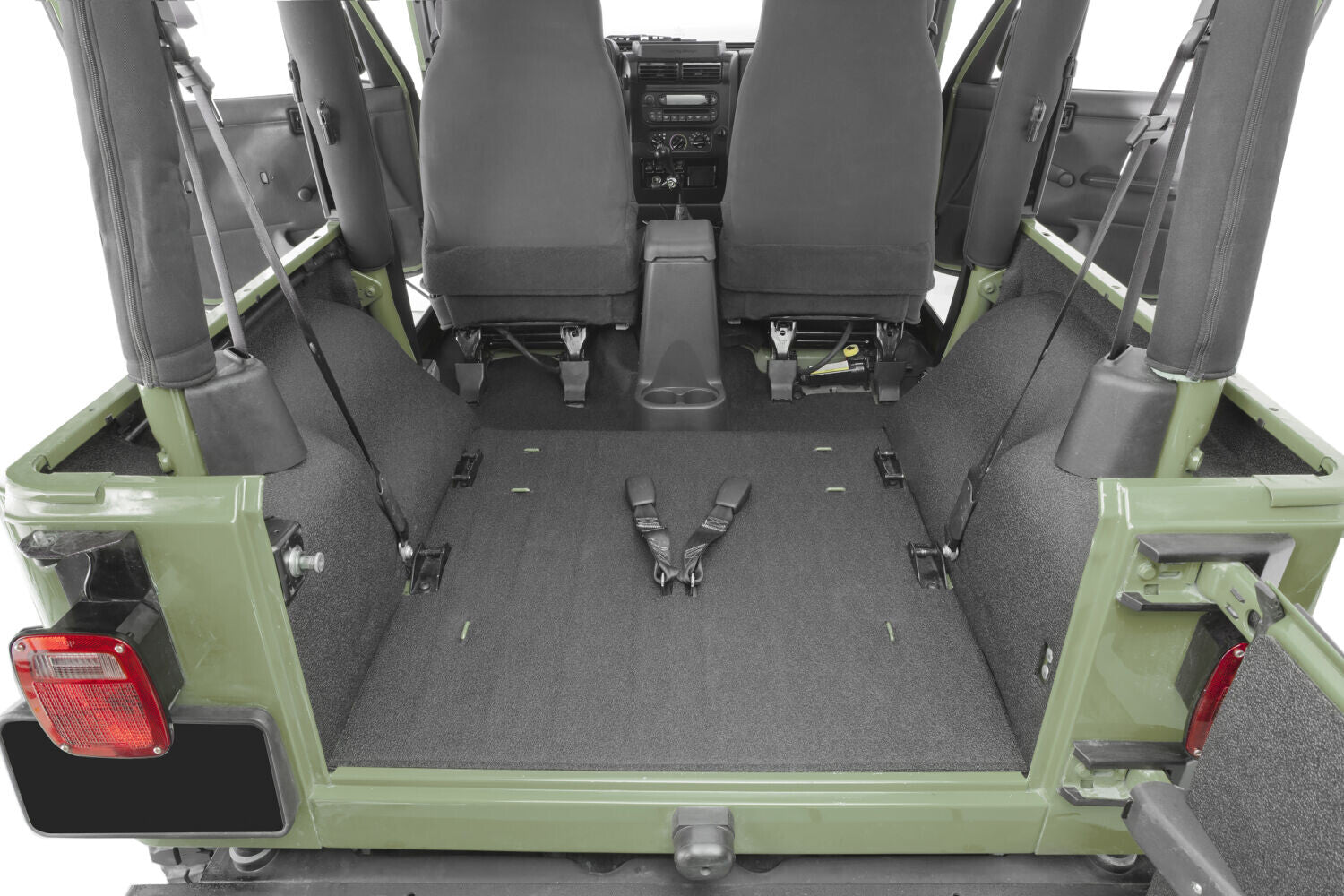 Guardian Impact Jeep Liner Grey 97-06 Jeep Wrangler Husky Liners-3