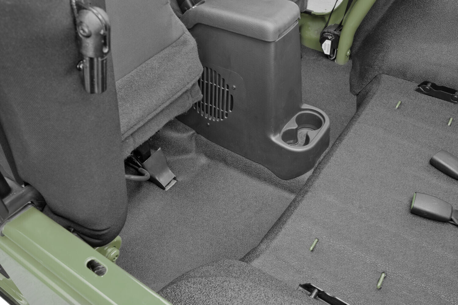 Guardian Impact Jeep Liner Grey 97-06 Jeep Wrangler Husky Liners-4