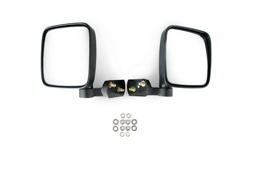 2018 2025 Jeep Gladiator JT WranglerJL JLU Front Half Doors With Alum Mesh DV8 Offroad-1