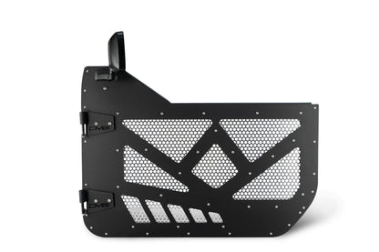 2018 2025 Jeep Gladiator JT WranglerJL JLU Front Half Doors With Alum Mesh DV8 Offroad-3