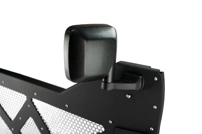 2018 2025 Jeep Gladiator JT WranglerJL JLU Front Half Doors With Alum Mesh DV8 Offroad-4