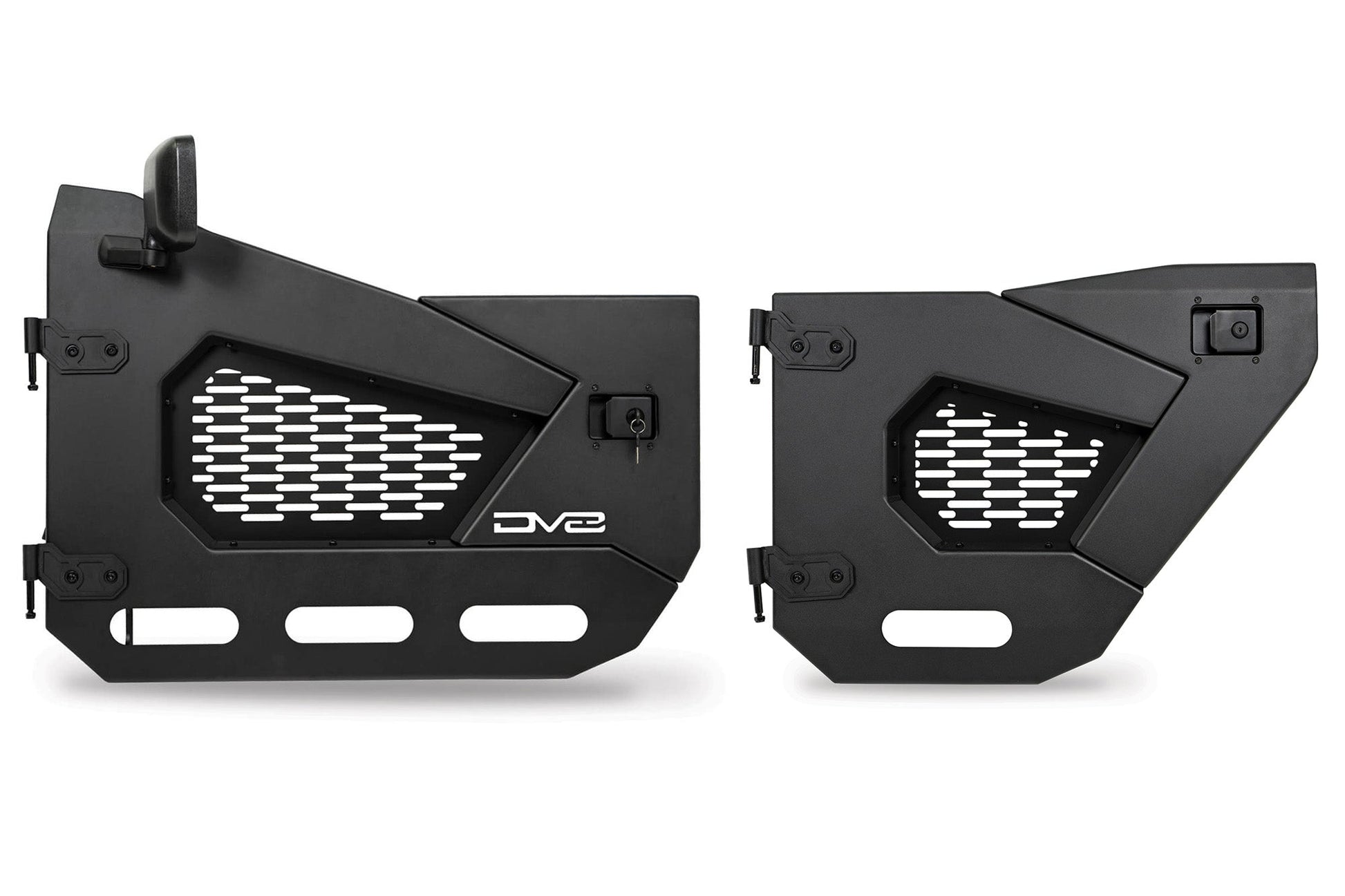 2020 2025 Jeep Gladiator JT Wrangler JL JLU Front 1/2 Doors DV8 Offroad-5