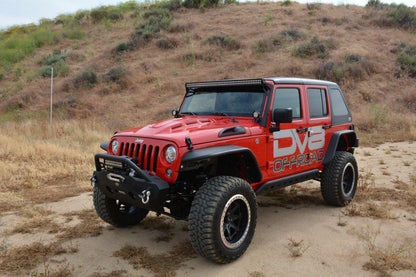 2007 2018 Jeep Wrangler Heat Dispersion Hood DV8 Offroad-1