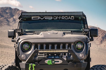 2007 2018 Jeep Wrangler Heat Dispersion Hood DV8 Offroad-13