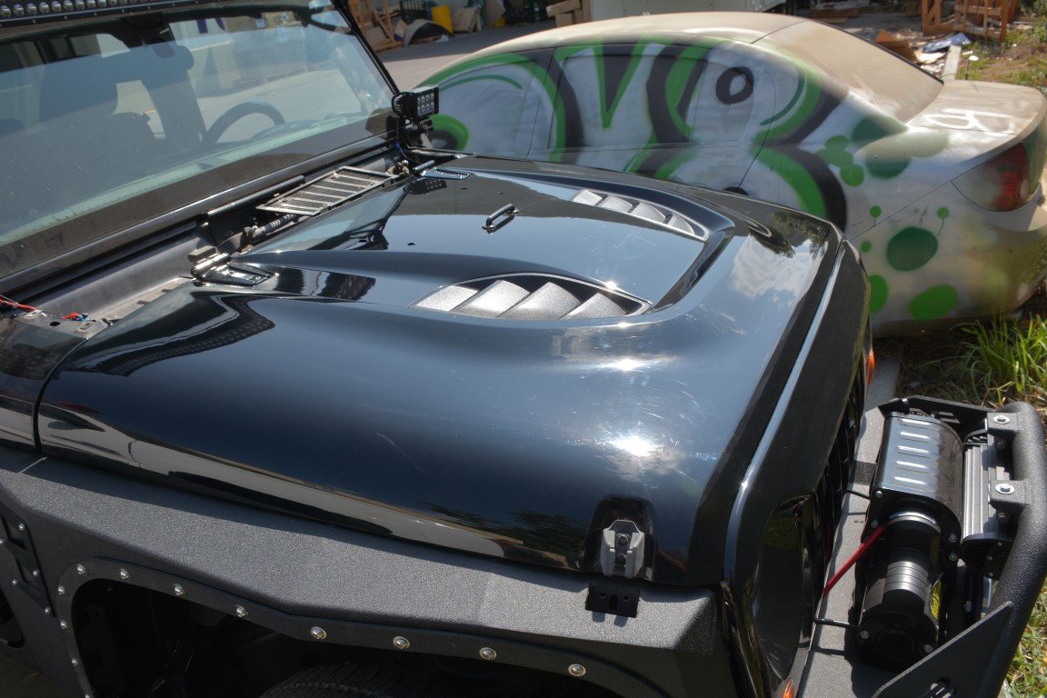 2007 2018 Jeep Wrangler JK JKU 10Th Anniversary Hood DV8 Offroad-1