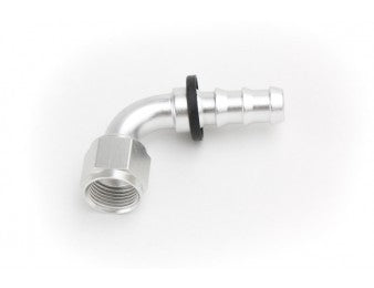 Fitting, #12 JIC 90 Degree Low Pressure Push Lock Performance Components PSC Steering