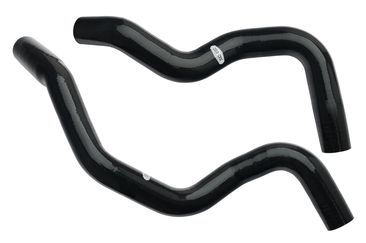 1973-1979 GM Truck Silicone Radiator Hose Kit Small Block 1.75 Inch Lower Hose Black Cold Case Radiators