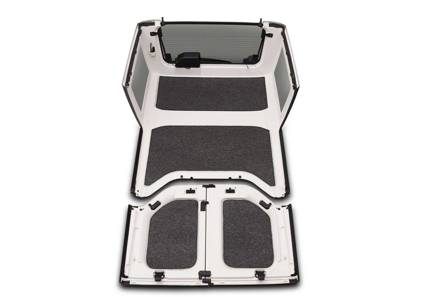 Guardian Comfort Jeep Liner Grey 07-10 Jeep Wrangler Unlimited Rubicon 4 Door / Jeep Wrangler Unlimited Sahara 4 Door and More Husky Liners