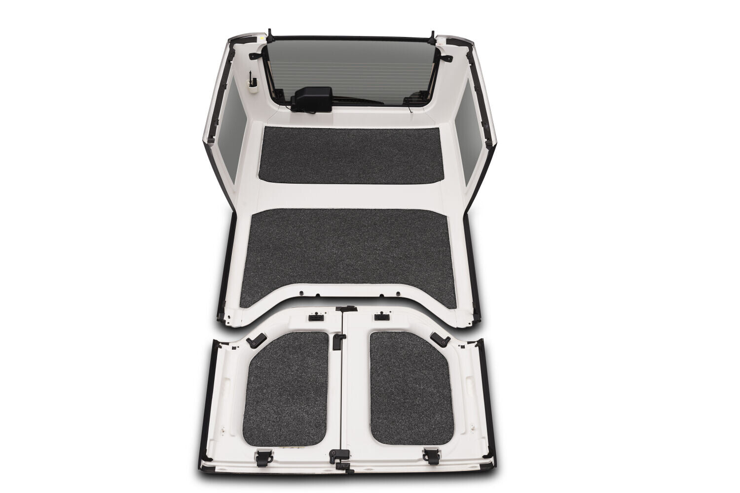 Guardian Comfort Jeep Liner Grey 07-10 Jeep Wrangler Unlimited Rubicon 4 Door / Jeep Wrangler Unlimited Sahara 4 Door and More Husky Liners